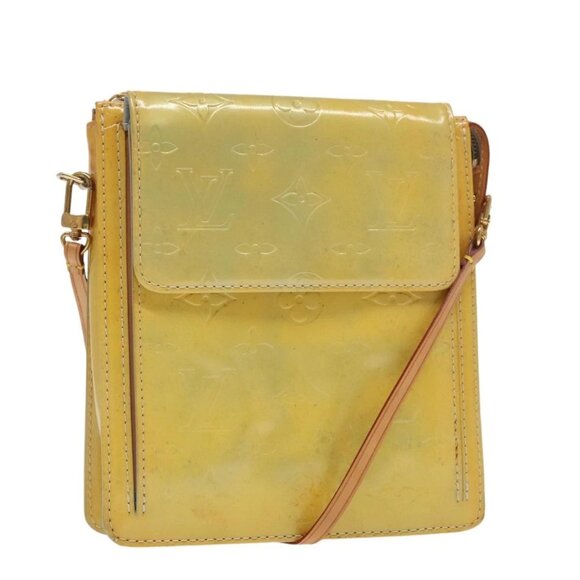 LOUIS VUITTON Monogram Vernis Motto Accessory Pouch Gris - Picture 1 of 16